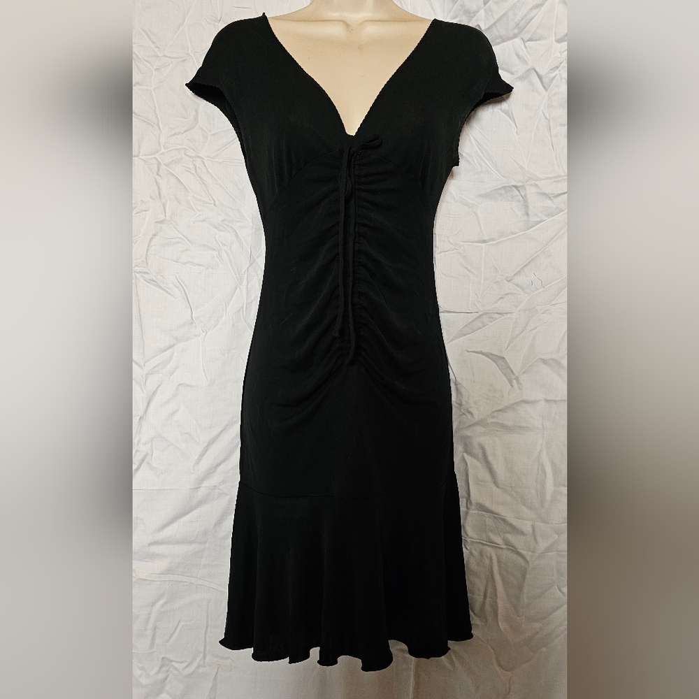 Moschino Cheap And Chic Black Midi Dress